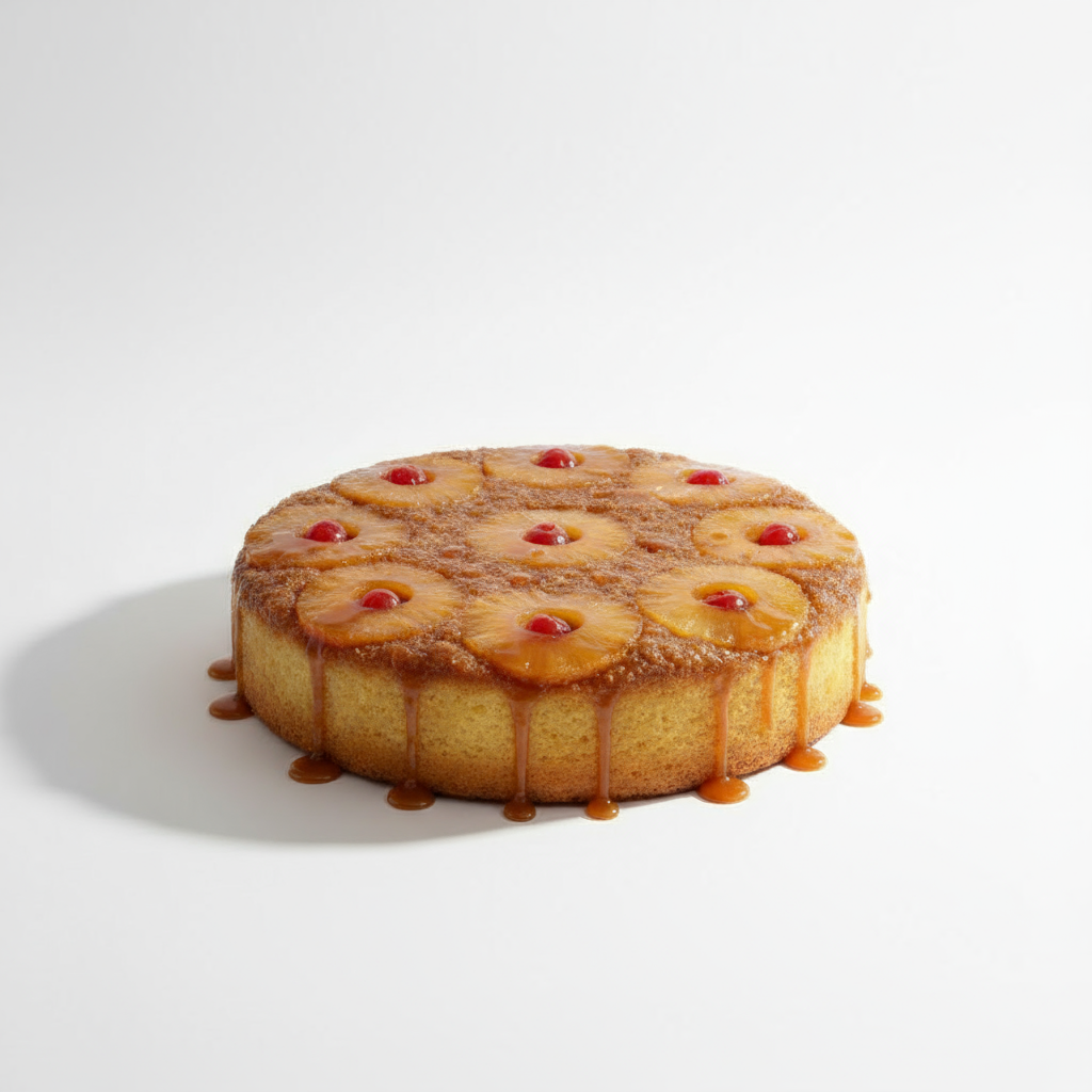 Torta de Piña Casera con Caramelo | Postre Tradicional y Esponjoso